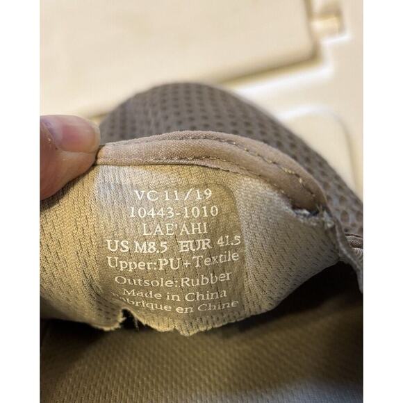 Olukai Lae'Ahi Tan Beige Slip On Shoes Sneakers Mens Size 8.5 Casual Comfort - Picture 8 of 8